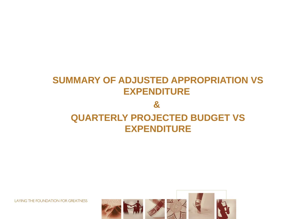 THIRD QUARTER PERFORMANCE REPORT Director-General - slide 31 of 53