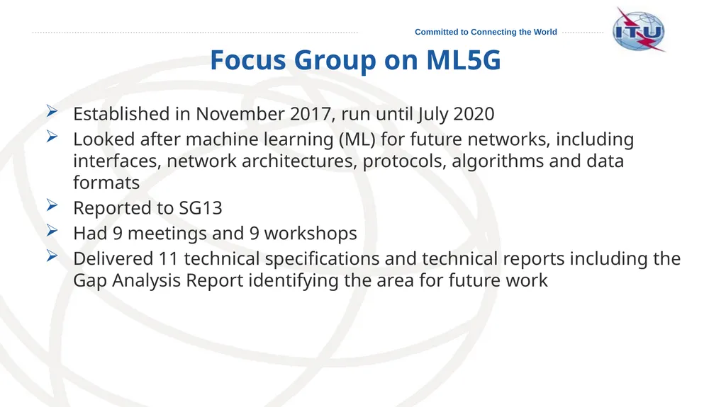 SG13: Future networks, with focus on IMT-2020, - slide 16 of 17
