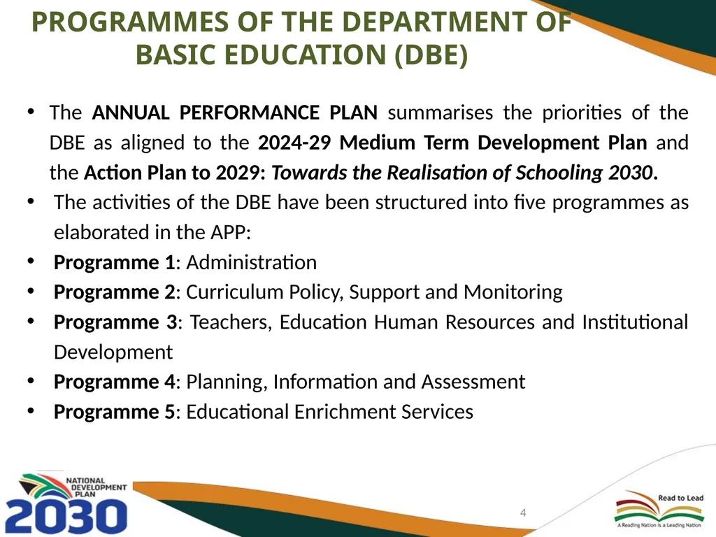 FIRST AND SECOND QUARTERLY REPORT ON THE - slide 4 of 78