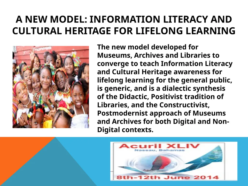 Theory and Practice of Information Literacy and - slide 27 of 33