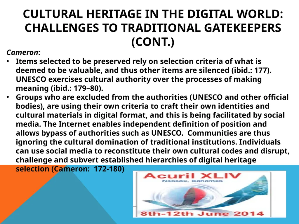 Theory and Practice of Information Literacy and - slide 17 of 33