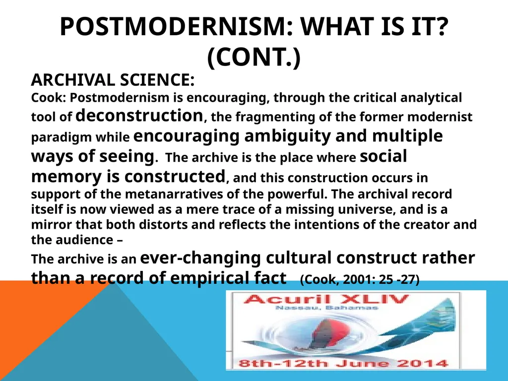 Theory and Practice of Information Literacy and - slide 10 of 33