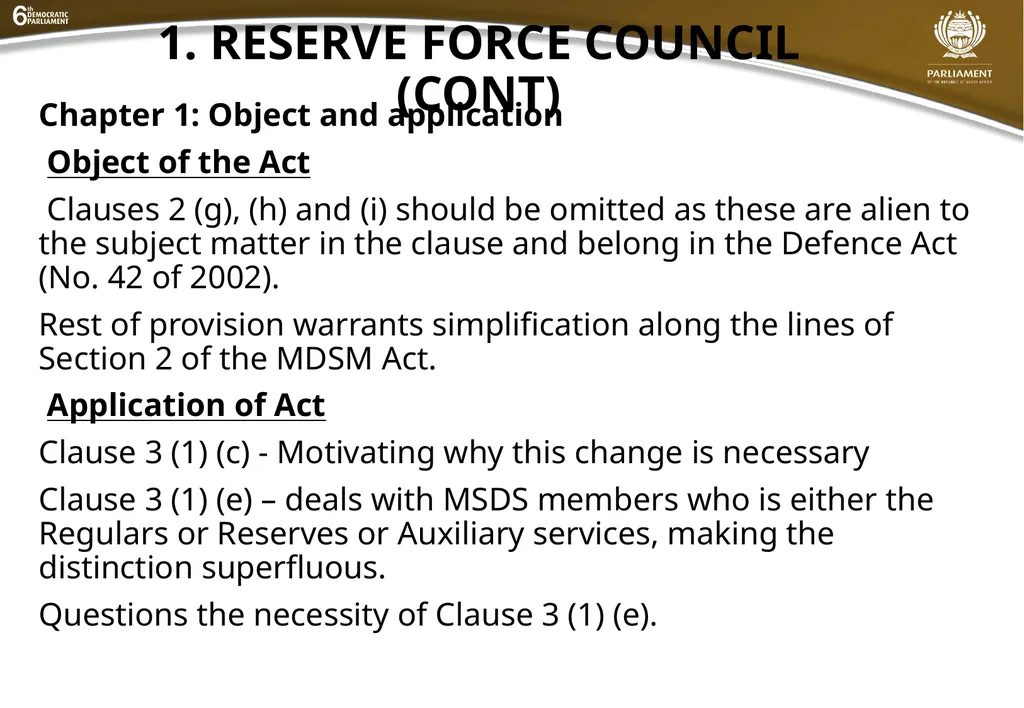 Summary of submissions to the MDB [B21 – 2019] - slide 10 of 43
