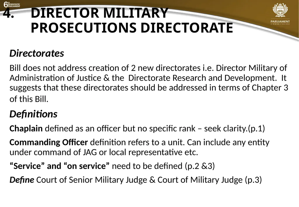 Summary of submissions to the MDB [B21 – 2019] - slide 16 of 43