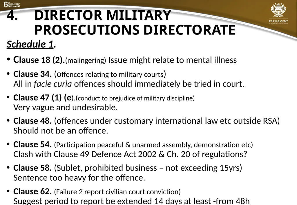Summary of submissions to the MDB [B21 – 2019] - slide 18 of 43