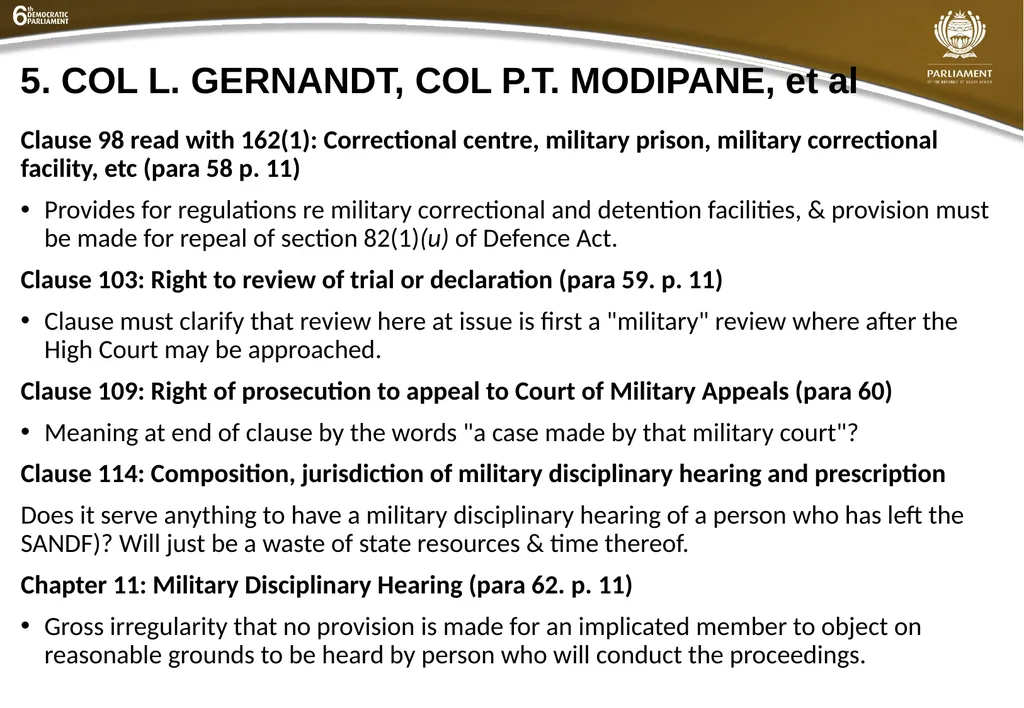 Summary of submissions to the MDB [B21 – 2019] - slide 28 of 43