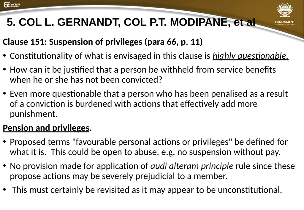 Summary of submissions to the MDB [B21 – 2019] - slide 30 of 43