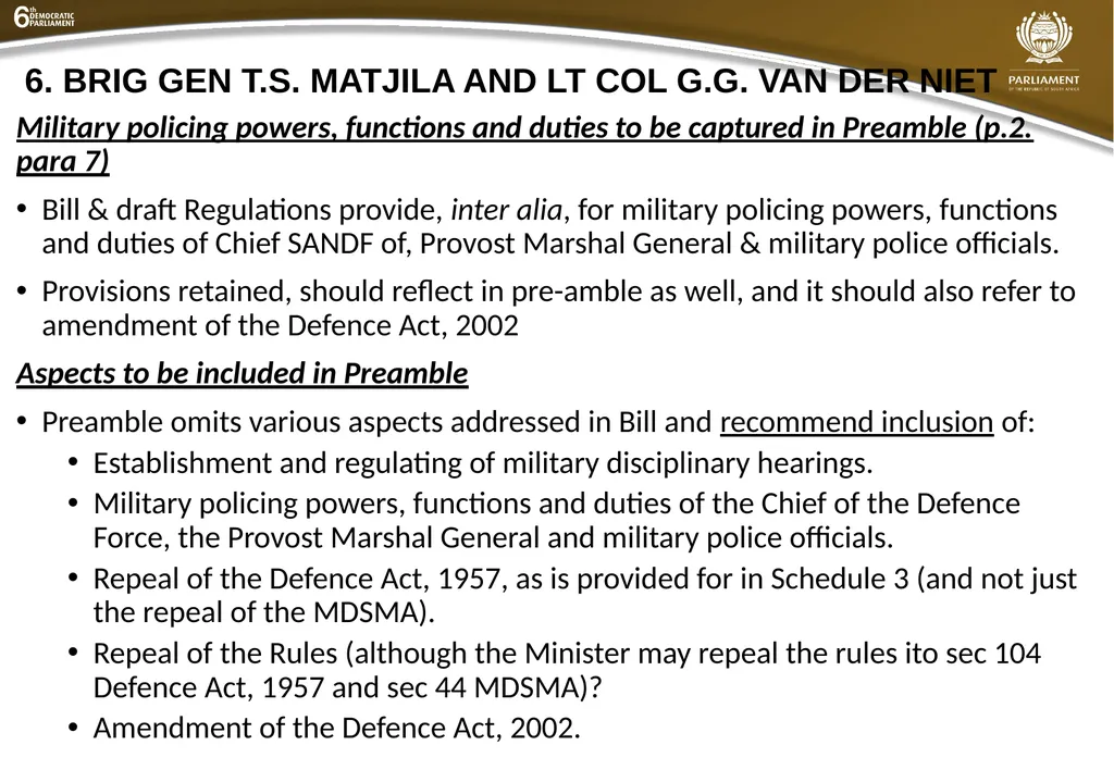 Summary of submissions to the MDB [B21 – 2019] - slide 38 of 43