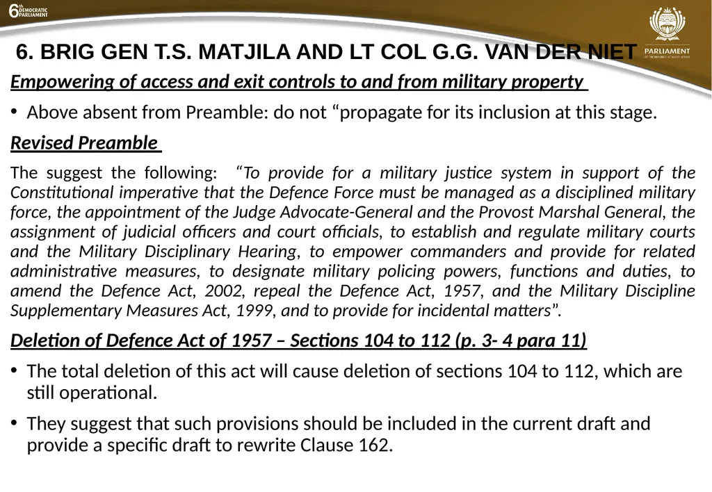 Summary of submissions to the MDB [B21 – 2019] - slide 39 of 43