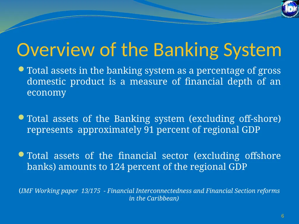 Challenges for Regulatory/Insolvency Regimes to - slide 6 of 27