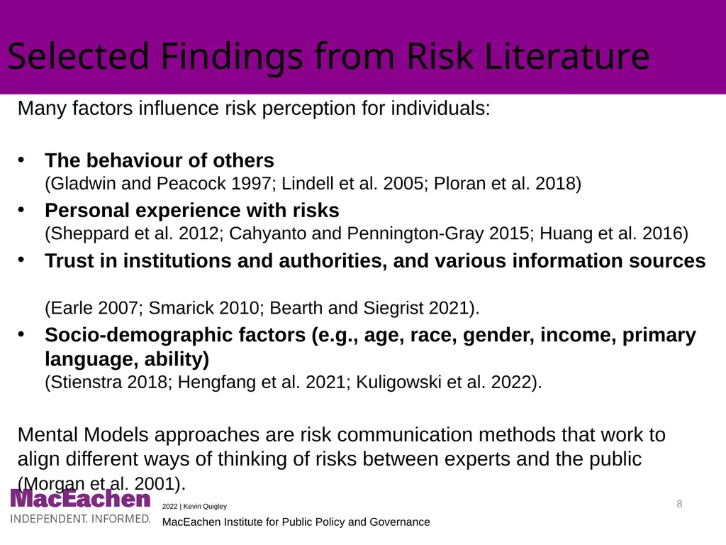 Improving Accessibility of Emergency Evacuations: - slide 8 of 19