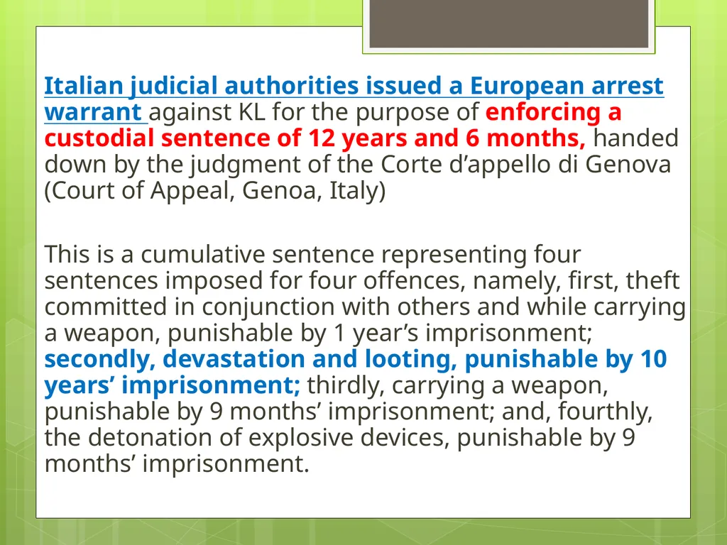 Introduction to EU Criminal Law Prof. B. J. - slide 53 of 91