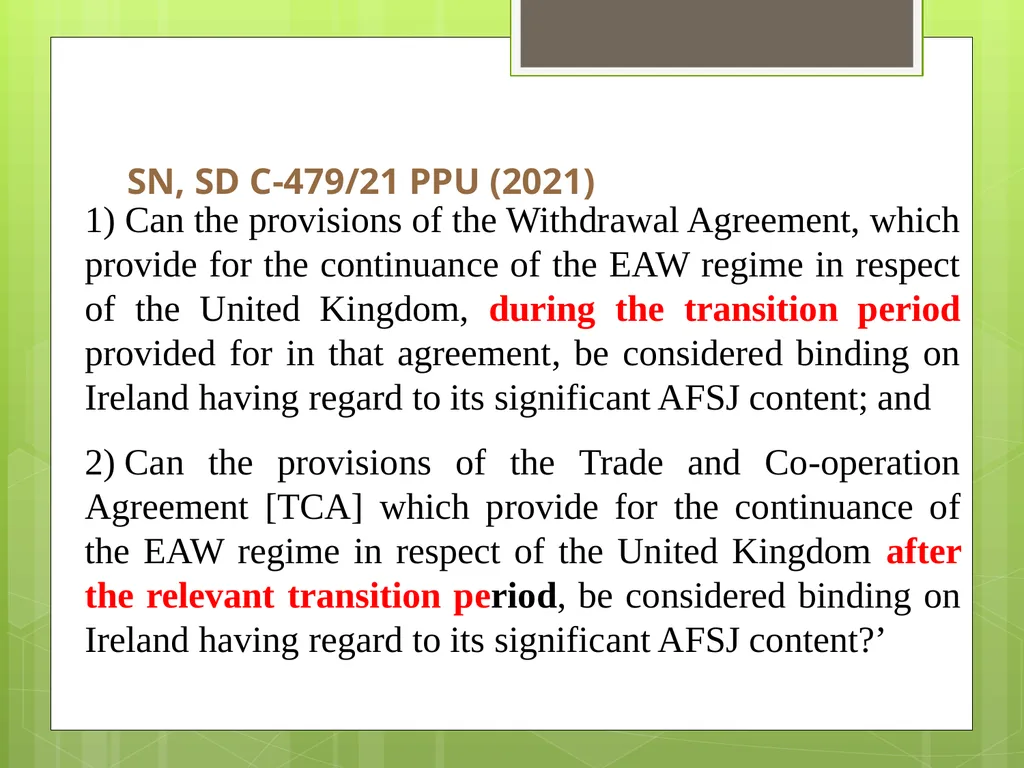 Introduction to EU Criminal Law Prof. B. J. - slide 86 of 91