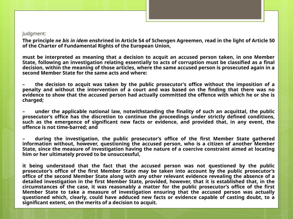 Introduction to EU Criminal Law Prof. B. J. - slide 76 of 91