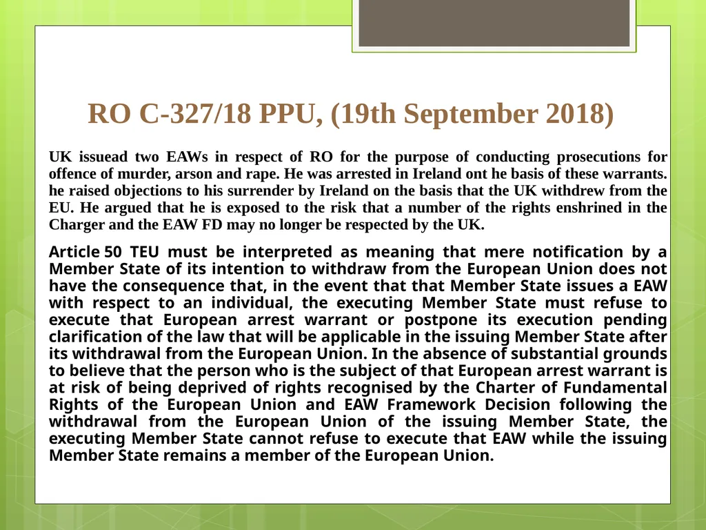 Introduction to EU Criminal Law Prof. B. J. - slide 85 of 91