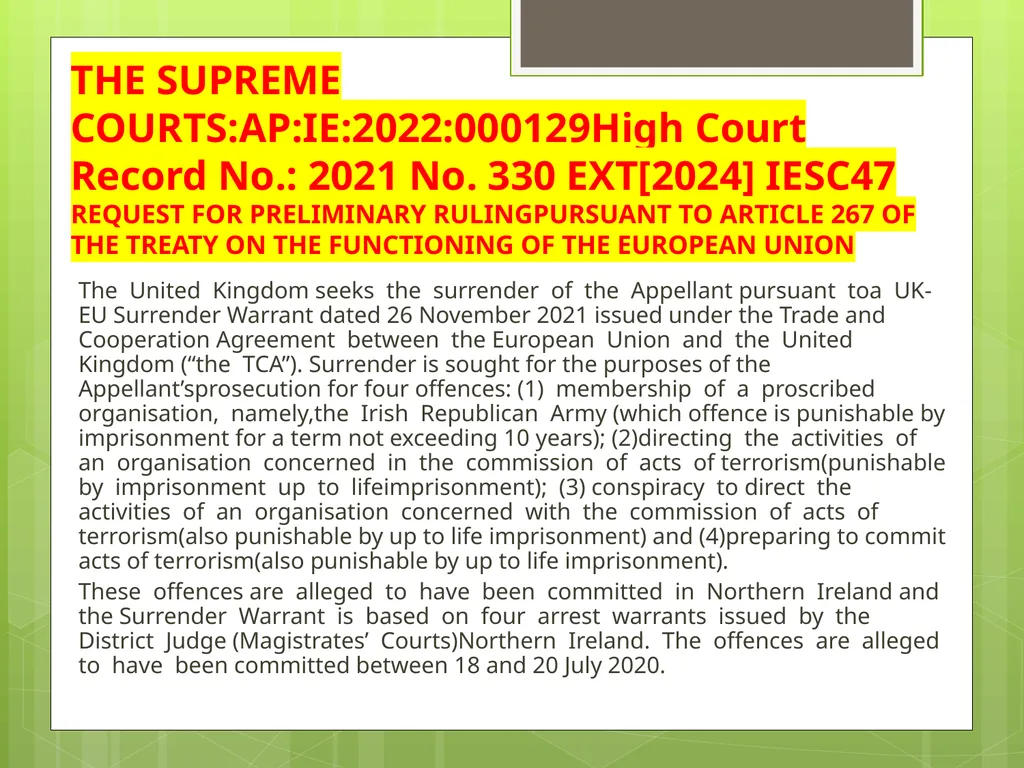 Introduction to EU Criminal Law Prof. B. J. - slide 88 of 91