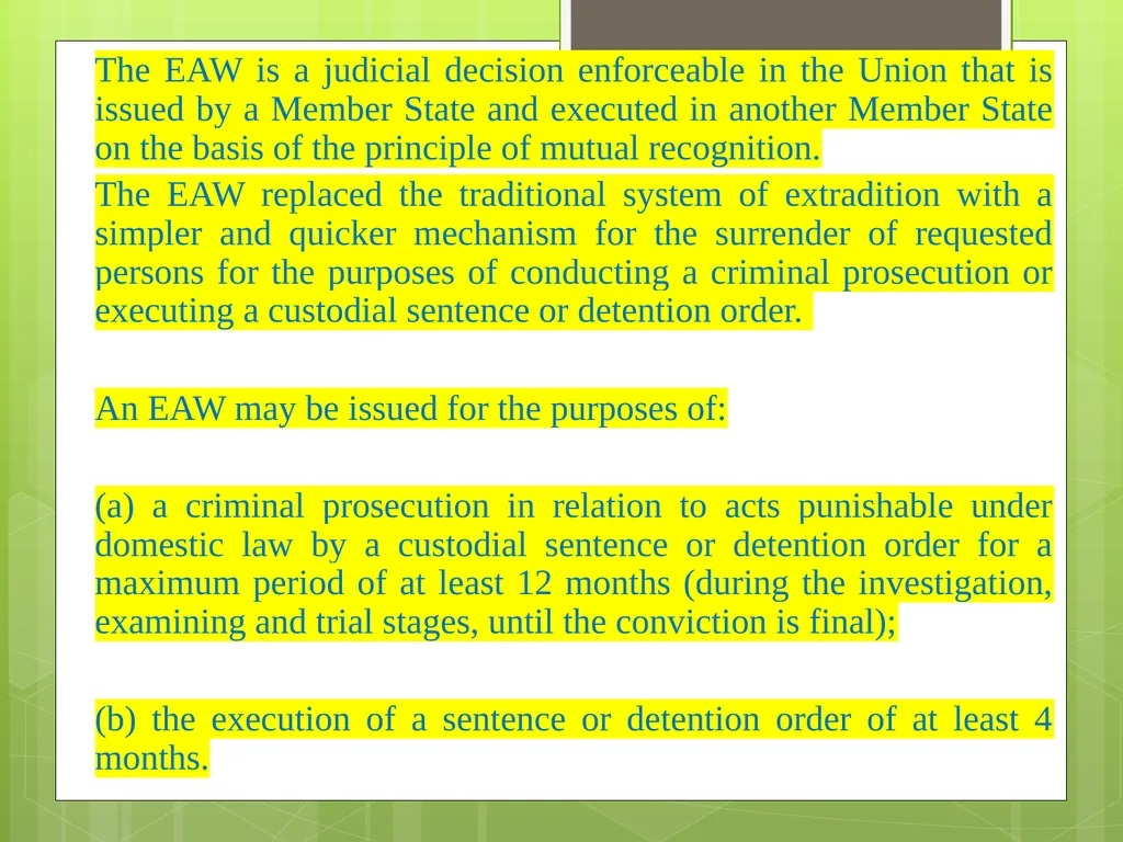 Introduction to EU Criminal Law Prof. B. J. - slide 43 of 91