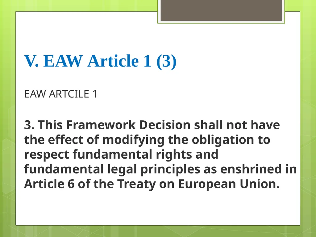 Introduction to EU Criminal Law Prof. B. J. - slide 77 of 91
