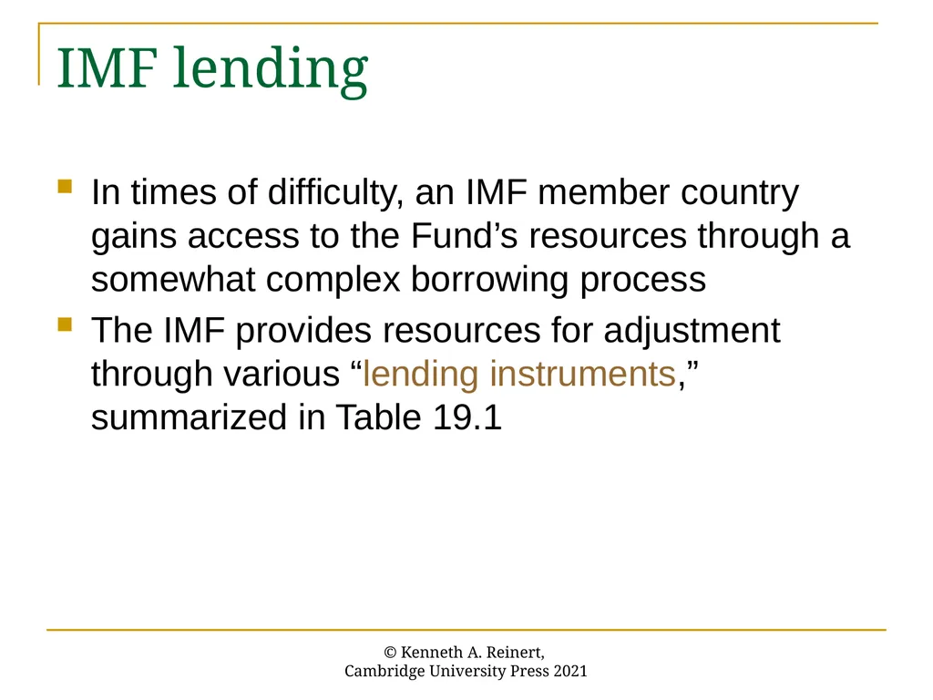 Chapter 19: The International Monetary Fund An - slide 24 of 50