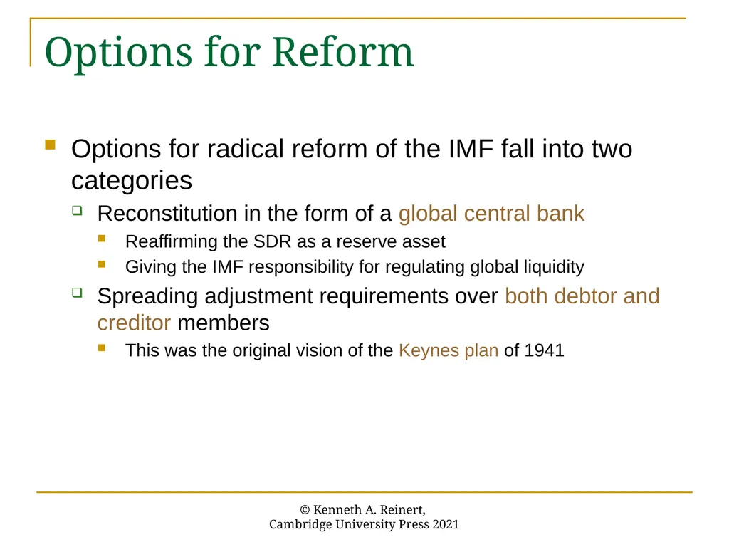 Chapter 19: The International Monetary Fund An - slide 50 of 50