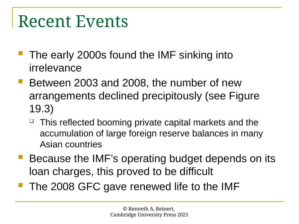 Chapter 19: The International Monetary Fund An - slide 39 of 50