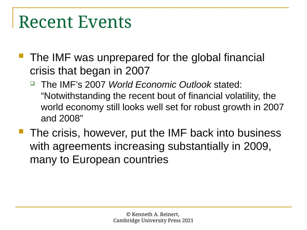 Chapter 19: The International Monetary Fund An - slide 41 of 50