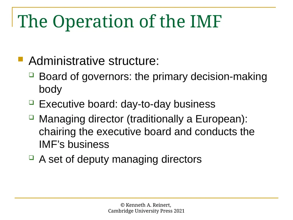 Chapter 19: The International Monetary Fund An - slide 21 of 50