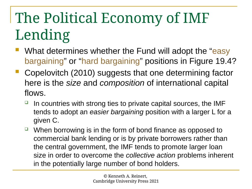 Chapter 19: The International Monetary Fund An - slide 48 of 50