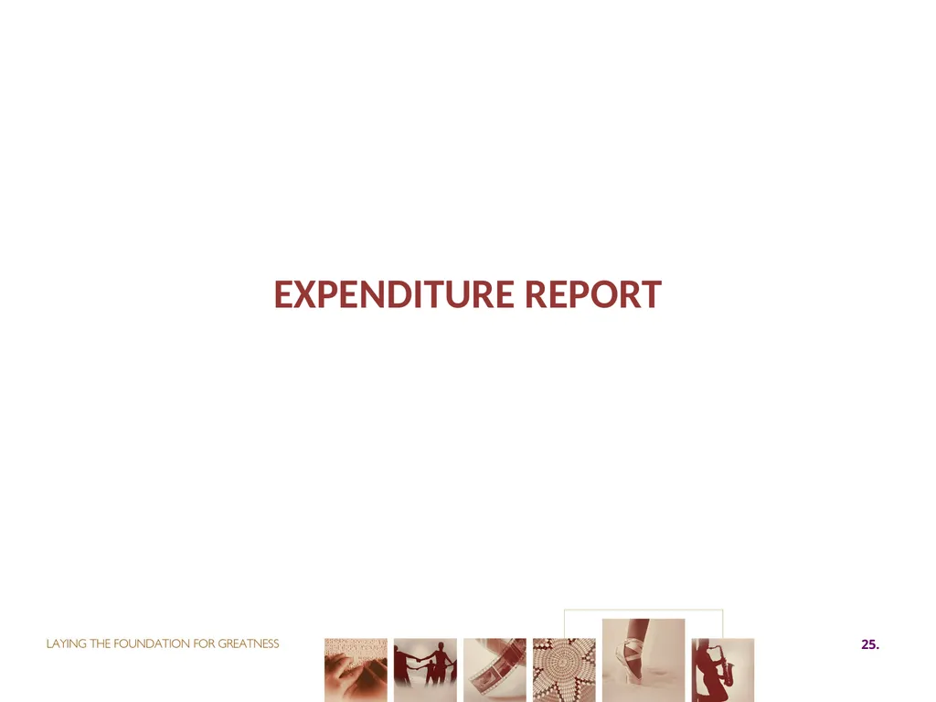 First QUARTER PERFORMANCE REPORT first quarter for - slide 25 of 48