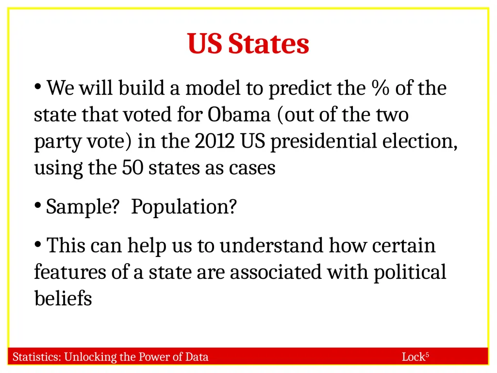 STAT 101 Dr. Kari Lock Morgan 11/27/12 Multiple - slide 2 of 45