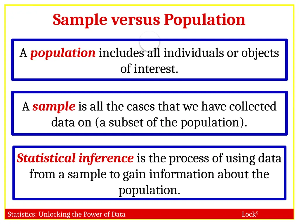 STAT 101 Dr. Kari Lock Morgan Collecting Data: - slide 3 of 32