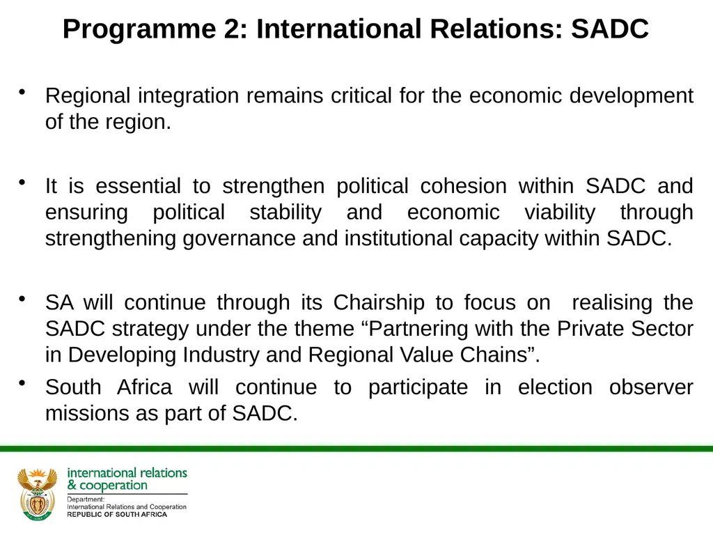 PRESENTATION ON THE ANNUAL PERFORMANCE PLAN - slide 14 of 38