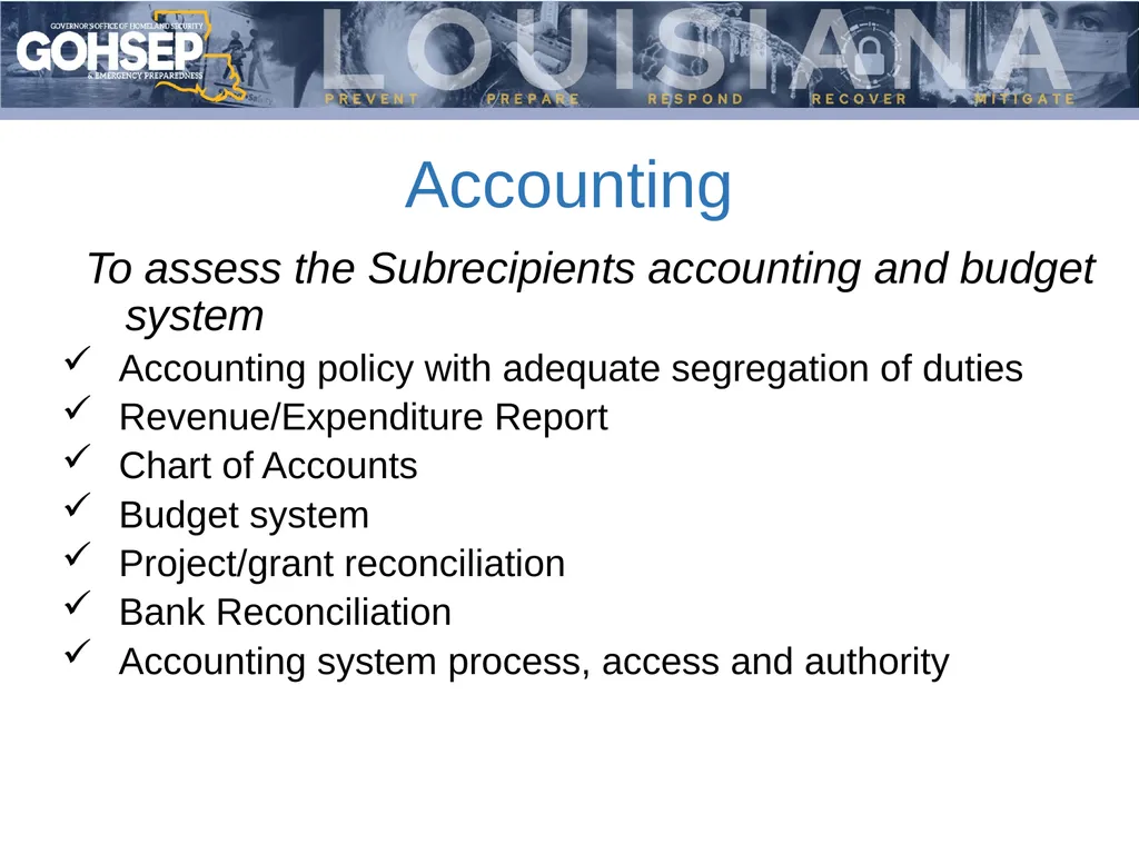 Subrecipient Monitoring Preparation Donna - slide 12 of 26
