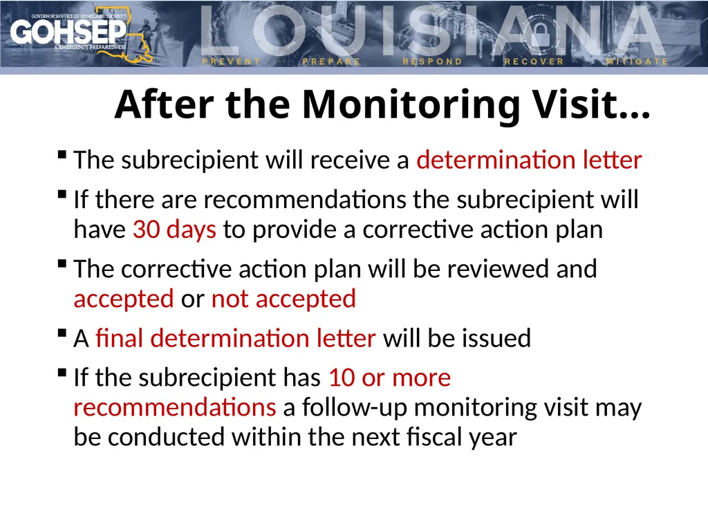Subrecipient Monitoring Preparation Donna - slide 24 of 26