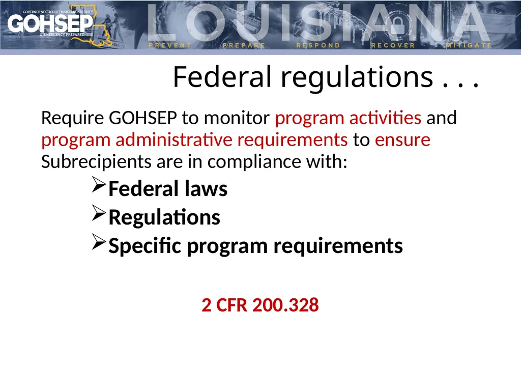Subrecipient Monitoring Preparation Donna - slide 2 of 26
