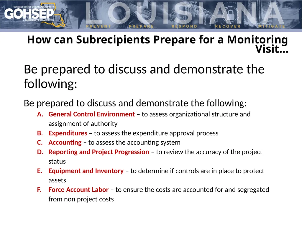 Subrecipient Monitoring Preparation Donna - slide 8 of 26