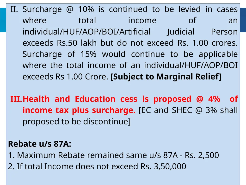 An overview of Finance Bill, 2018 – Direct Taxes - slide 10 of 161