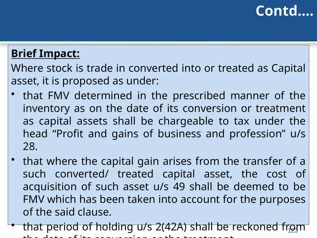 An overview of Finance Bill, 2018 – Direct Taxes - slide 123 of 161