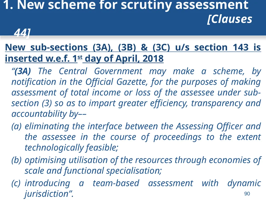 An overview of Finance Bill, 2018 – Direct Taxes - slide 90 of 161