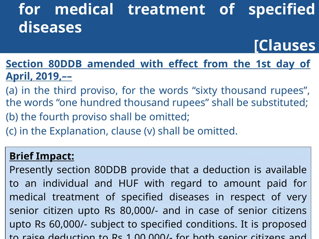 An overview of Finance Bill, 2018 – Direct Taxes - slide 54 of 161