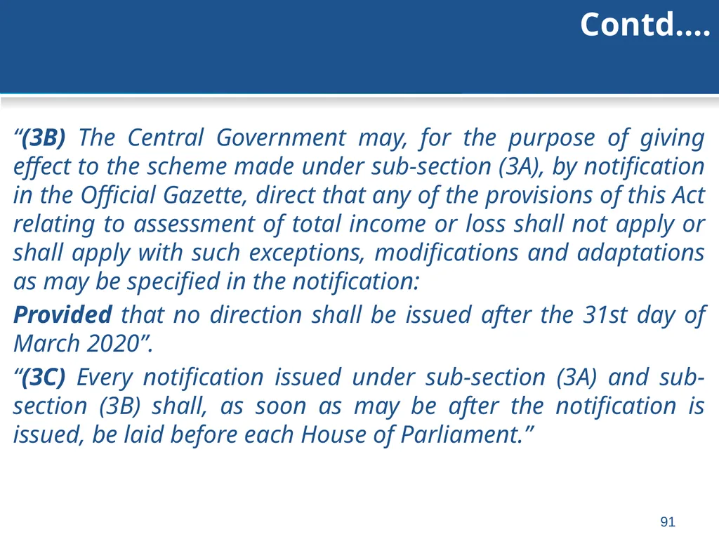 An overview of Finance Bill, 2018 – Direct Taxes - slide 91 of 161