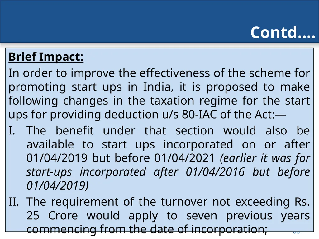 An overview of Finance Bill, 2018 – Direct Taxes - slide 68 of 161