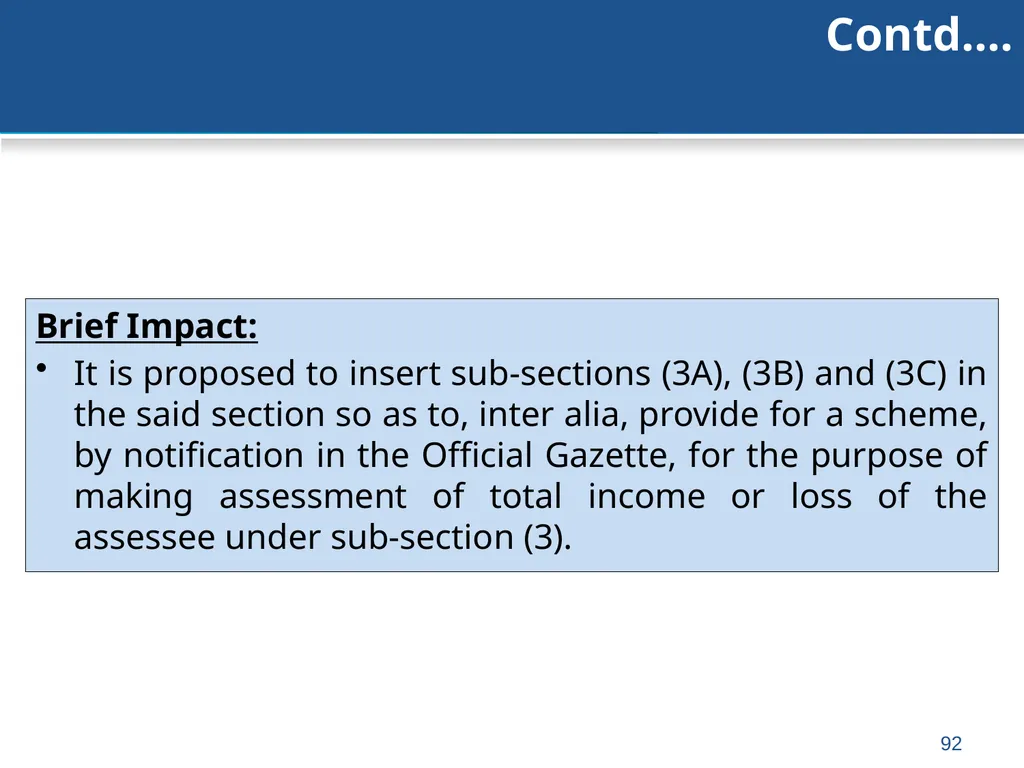 An overview of Finance Bill, 2018 – Direct Taxes - slide 92 of 161