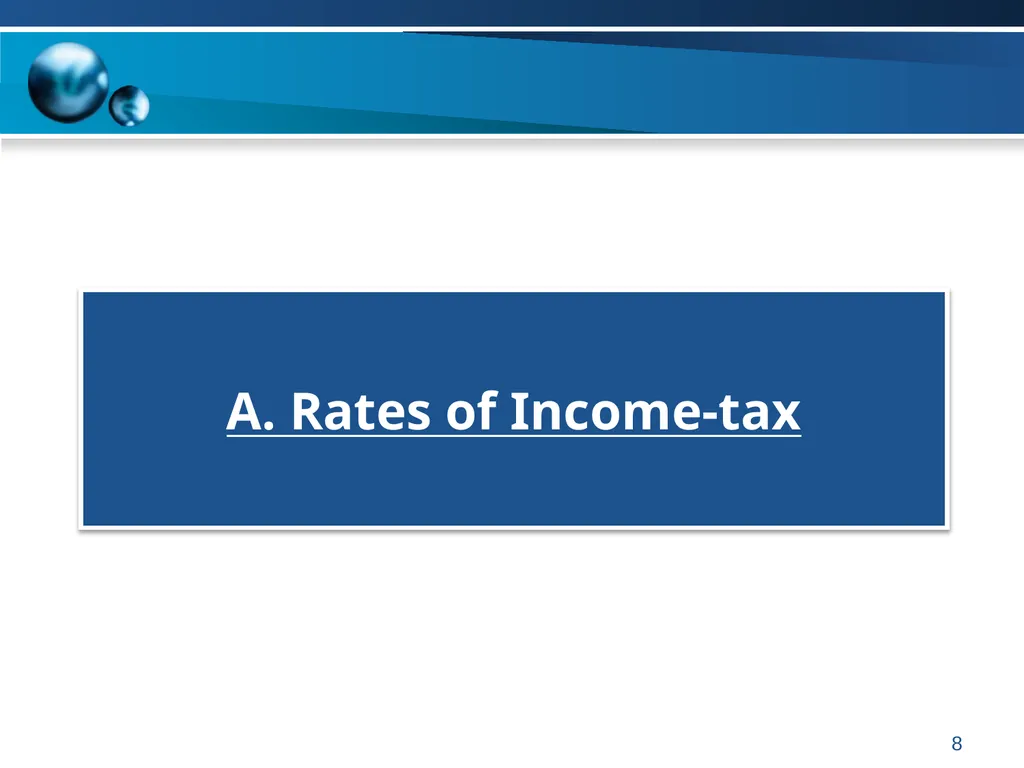 An overview of Finance Bill, 2018 – Direct Taxes - slide 8 of 161