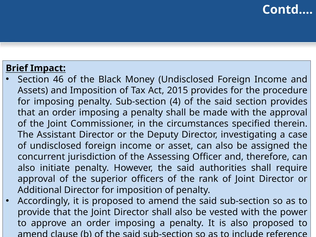 An overview of Finance Bill, 2018 – Direct Taxes - slide 105 of 161