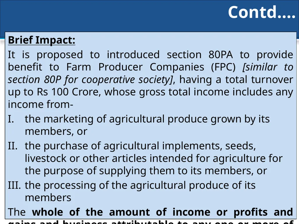 An overview of Finance Bill, 2018 – Direct Taxes - slide 65 of 161