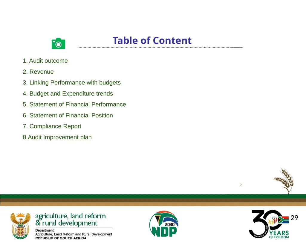 DALRRD ANNUAL REPORT 2024/25 FINANCIAL YEAR - slide 29 of 71