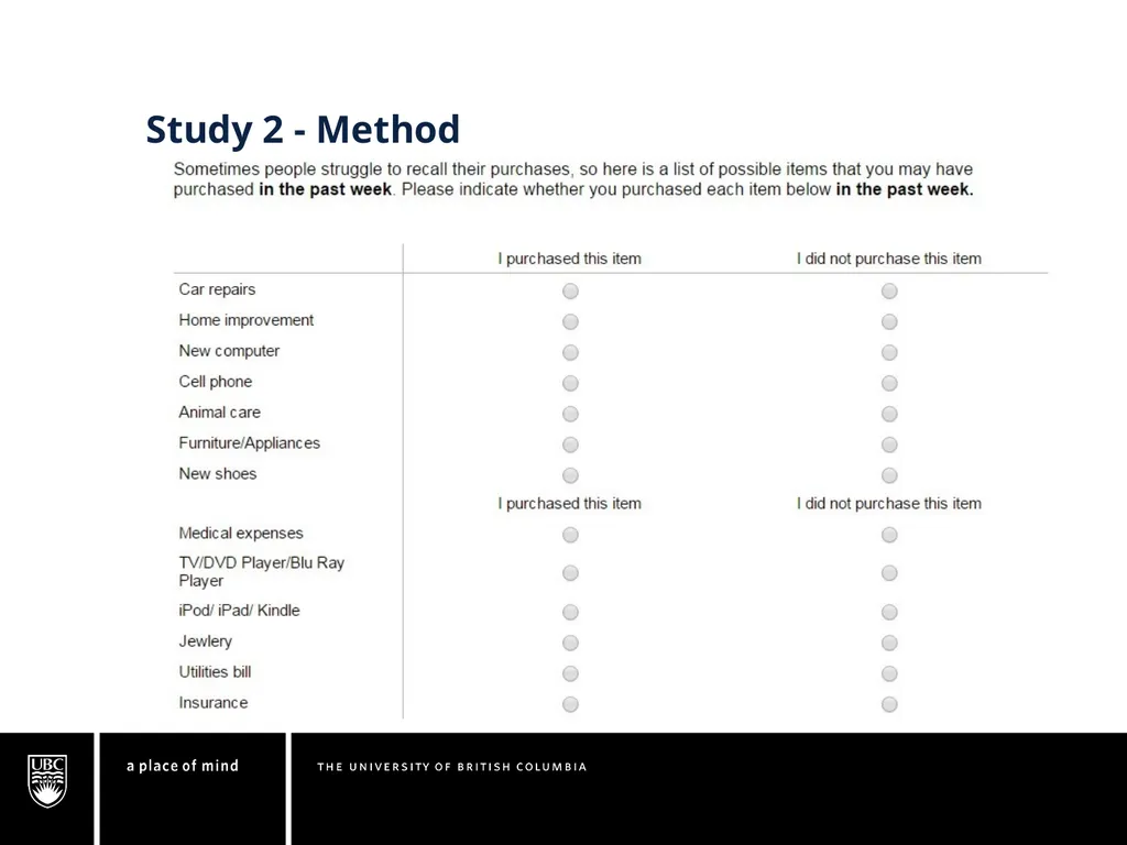 Understanding the Expense Prediction Bias Chuck - slide 12 of 28