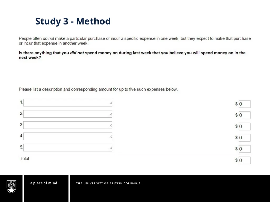 Understanding the Expense Prediction Bias Chuck - slide 19 of 28