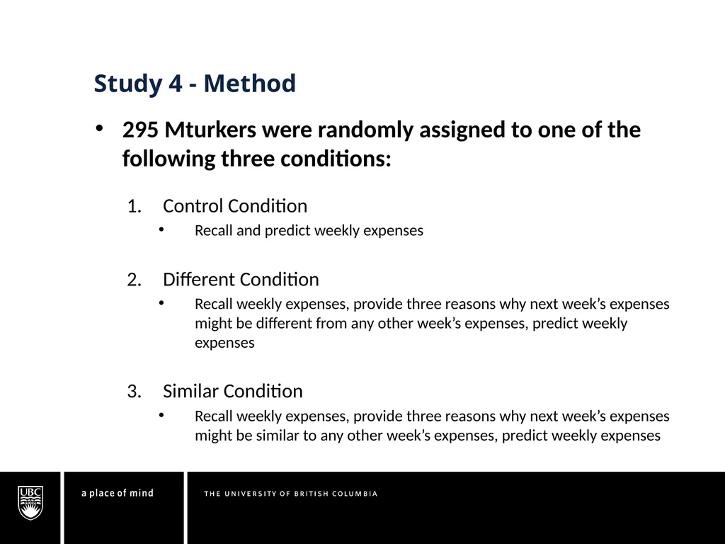 Understanding the Expense Prediction Bias Chuck - slide 24 of 28